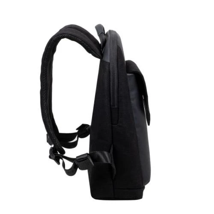 Рюкзак для ноутбука 13.3" RivaCase Cardiff, Black, поліуретан/канвас, 250x350x110 мм (8521)