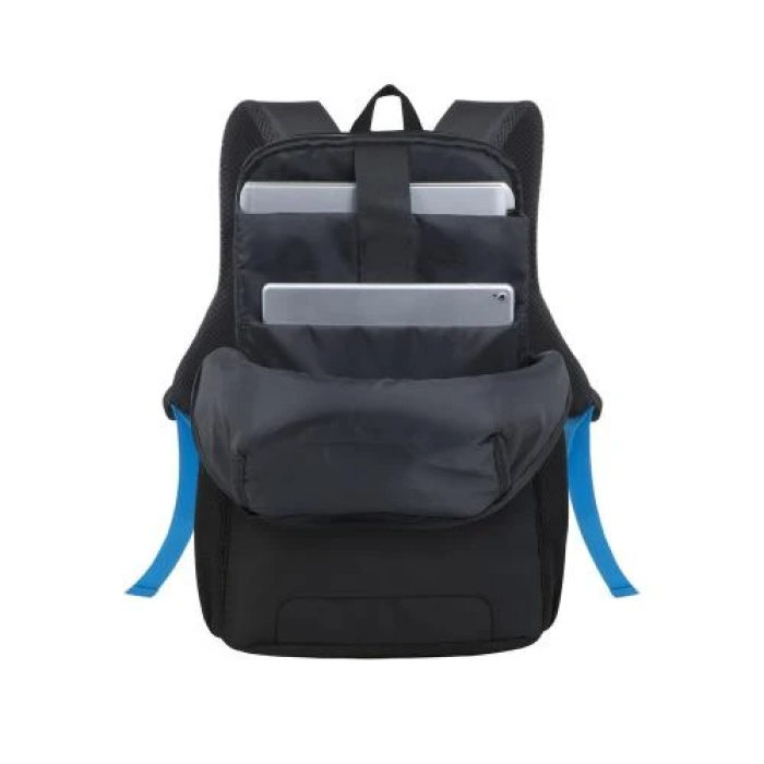 Рюкзак для ноутбука 15.6" RivaCase Regent, Black + спортивна пляшка з нержавіючої сталі 750 мл, поліестер, 27 л, 310 x 460 x 200 мм (8068)