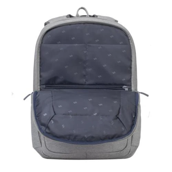 Рюкзак для ноутбука 15.6" RivaCase Suzuka, Grey, поліестер, 17 л, 290 x 430 x 145 мм (7760)