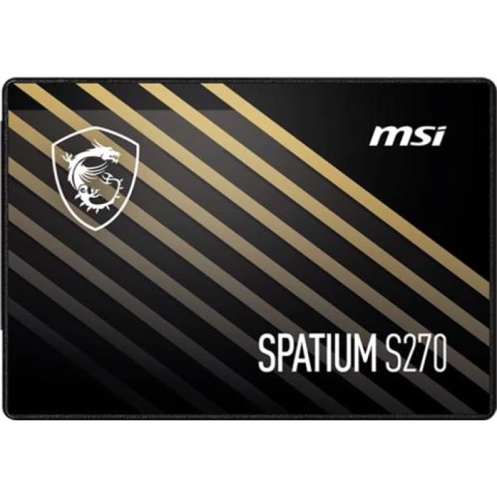 Твердотільний накопичувач SSD 240Gb, MSI Spatium S270, SATA3, 2.5", 3D TLC, 500/400 МБ/с (S78-440N070-P83)