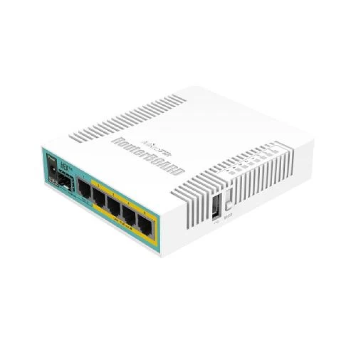 Маршрутизатор MikroTik hEX PoE з 5 гігабітними портами
