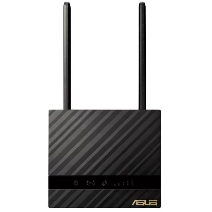 Роутер Asus 4G-N16, Black, WiFi (2.4GHz до 300 MB/s), 1xGLan, 1хSIM-card 3G/4G, 2 всеспрямовані незнімні антени
