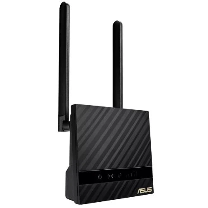 Роутер Asus 4G-N16, Black, WiFi (2.4GHz до 300 MB/s), 1xGLan, 1хSIM-card 3G/4G, 2 всеспрямовані незнімні антени