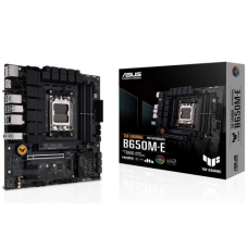 Материнська плата AM5 Asus TUF GAMING B650M-E, B650, 4xDDR5, Int.Video (CPU), 4xSATA3, 2xM.2, 1xPCI-E 4.0 16x, 2xPCI-E 4.0 1x, Realtek 7.1, Realtek 2.5Gb, 6xUSB3.2/6xUSB2.0, HDMI/2xDP, MicroATX