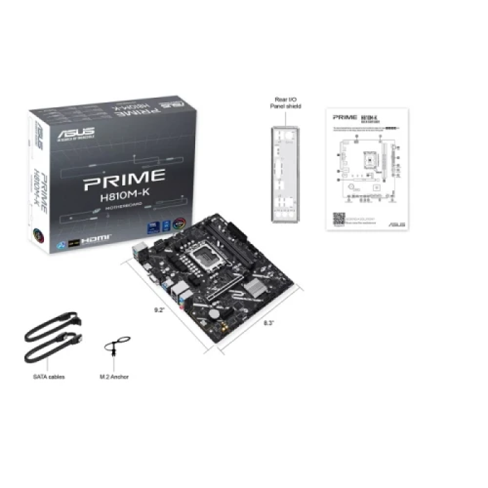 Материнська плата Asus PRIME H810M-K для компактного ПК