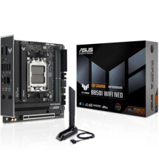Материнська плата AM5 Asus TUF GAMING B850I WIFI NEO, B850, 2xDDR5, Int.Video (CPU), 2xSATA3, 2xM.2, 1xPCI-E 5.0 x16, ALC1220P, Realtek 2.5Gb, WiFi 6E, Bluetooth 5.3, 6xUSB 3.2 / 4xUSB 2.0, HDMI/DP, Mini-ITX