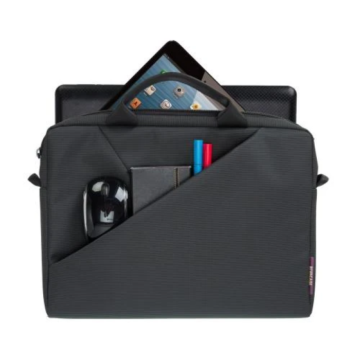Сумка для ноутбука 13.3" RivaCase Tivoli, GREY, поліестер, 330 x 240 x 35 мм (8720)