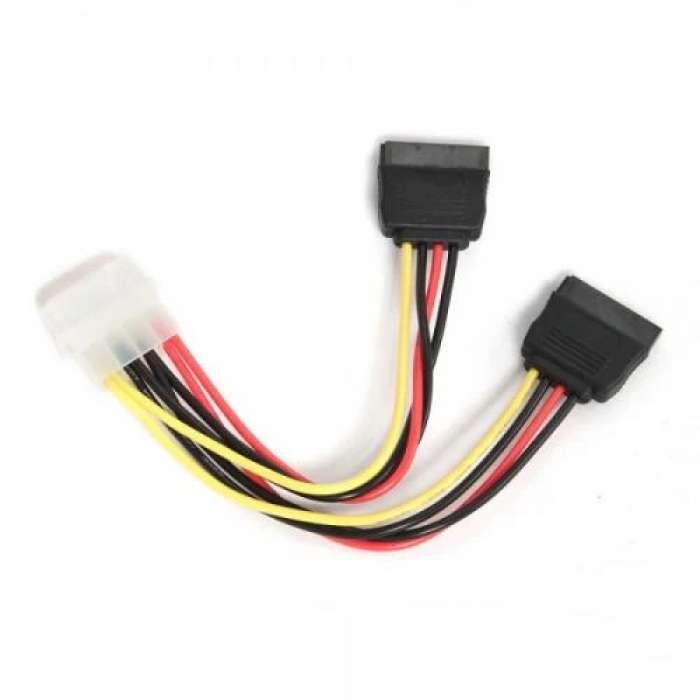 Перехідник живлення Molex на 2 SATA Cablexpert, 30 см