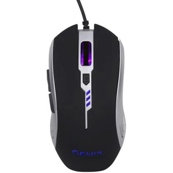 Миша Gemix W-100 USB Black + килимок (W100Combo)