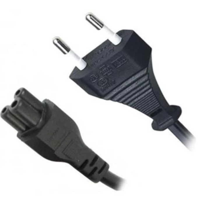 Кабель живлення Maxxter PC-186 з розʼємом IEC C5, 0,9 м