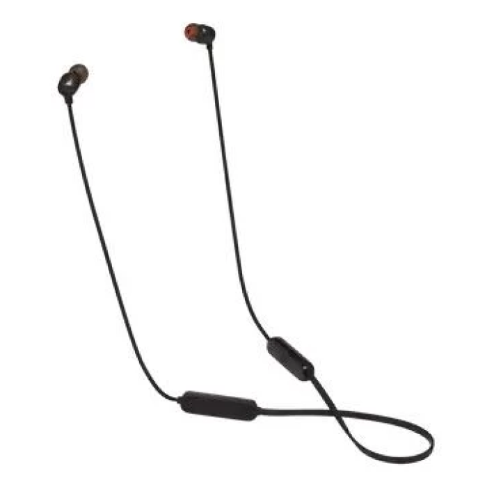 Навушники бездротові JBL Tune 125BT, Black, Bluetooth, мікрофон, акумулятор 160 mAh, технологія "Pure Bass Sound" (JBLT125BTBLK)
