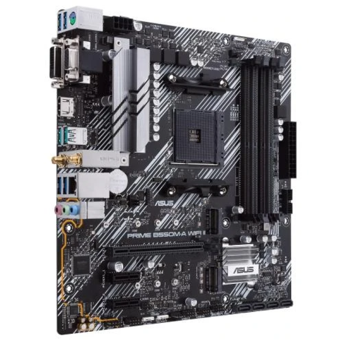 Материнська плата Asus PRIME B550M-A WIFI II для AM4