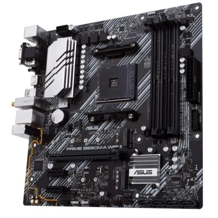 Материнська плата Asus PRIME B550M-A WIFI II для AM4