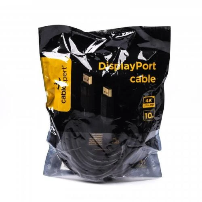 Кабель DisplayPort (M) - DisplayPort (M), 10 м, Black, Cablexpert, V1.2, 60 Гц (CC-DP2-10M)