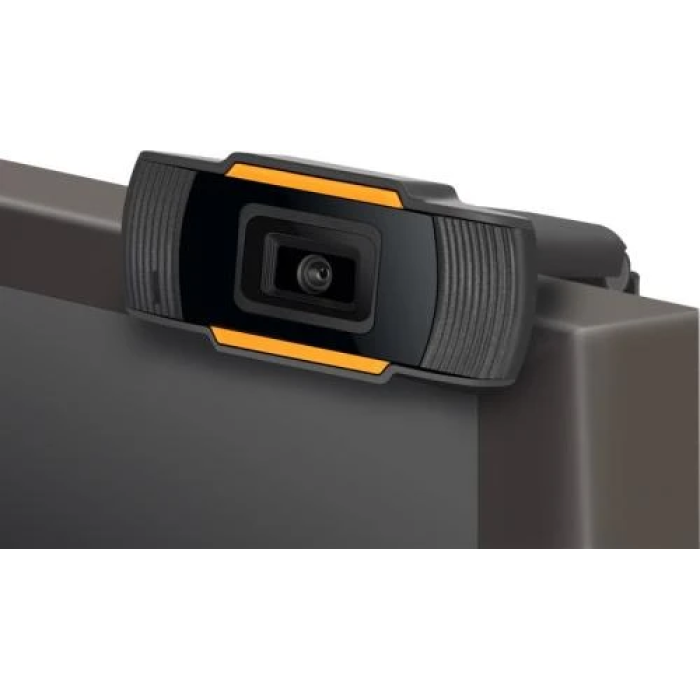 Веб-камера Defender G-Lens 2579, Black, 1280x720 / 30 fps, мікрофон, кут огляду 48°, універсальне кріплення, USB, 1.2 м (63179)