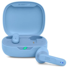 Навушники JBL Wave Flex, Blue, Bluetooth, мікрофон, чохол з функцією зарядки (JBLWFLEXBLU)