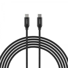 Кабель Type-C - Type-C, 2 м, Black, Choetech, 100 Вт, 5A, Thunderbolt 3 (XCC-1007-V2-BK)