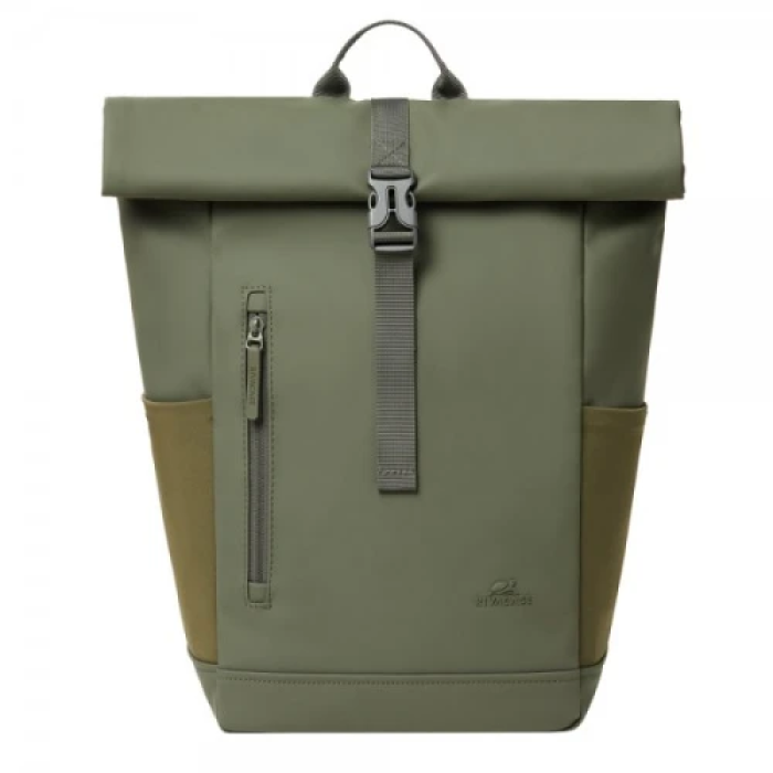 Рюкзак для ноутбука 14" RivaCase Eden, Olive Green, поліестер, 17 л, 430 x 250 x 160 мм (7826)