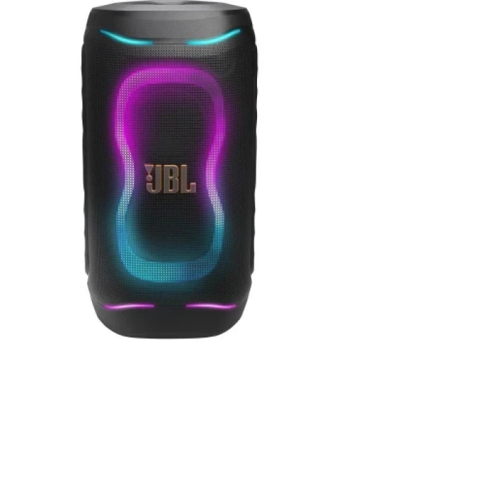 Колонка портативна 2.0 JBL PartyBox 130, Black, 200 Вт, Bluetooth, USB, AUX, Optical, RGB підсвічування, полікарбонат/метал, керування зверху, IPX4, час роботи до 15 год (JBLPB130BLKEP)