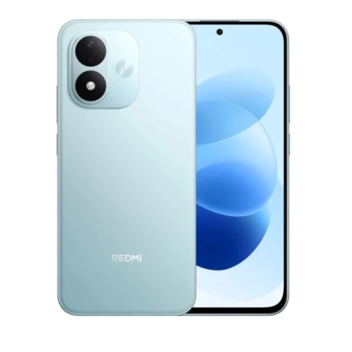Смартфон Xiaomi Redmi Note 17 5G, Sky Teal, 2 Nano-SIM, 6.99" (2392x1080, 120 гц, AMOLED), Qualcomm Snapdragon 4 Gen 4 (8 ядер), Adreno 613, RAM 6GB, ROM 128GB, MicroSD (Max 2Tb), NFC, Wi-Fi, Bluetooth 5.3, 50Мп + 16Мп, 7700 mAh, Android 16 (1215030)