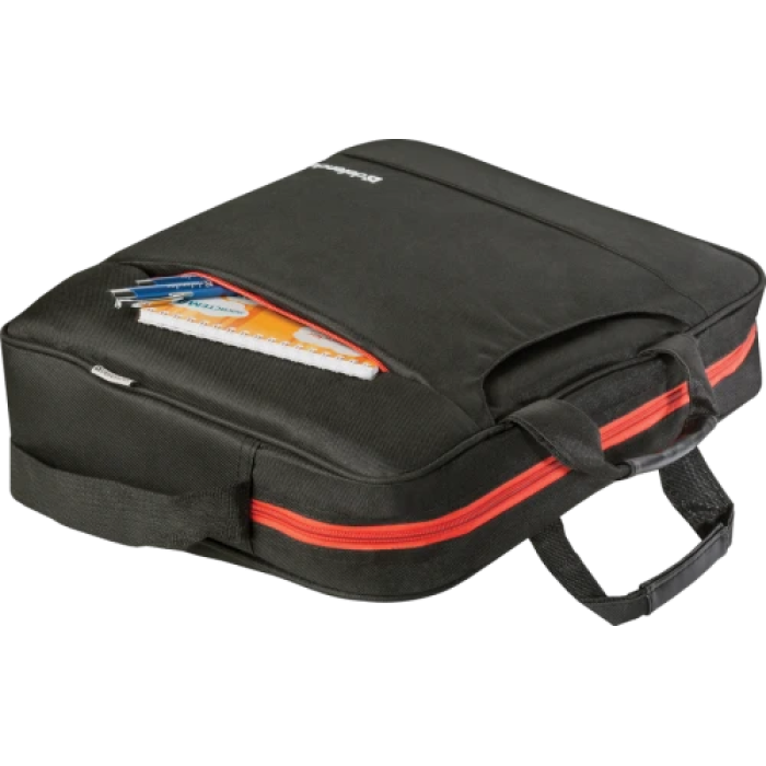 Сумка для ноутбука 16" Defender Geek, Black, поліестер, 390 х 310 х 55 мм (26084)