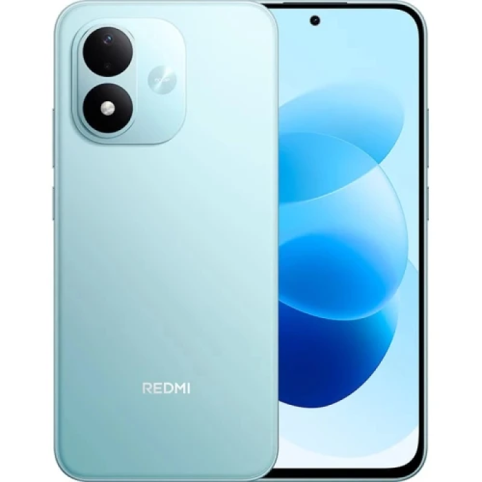 Смартфон Xiaomi Redmi Note 17 4G, Sky Teal, 2 Nano-SIM, 6.99" (2392x1080, 120 гц, AMOLED), Qualcomm Snapdragon 6s Gen 2 (8 ядер), Adreno 610, RAM 4GB, ROM 128GB, MicroSD (Max 2Tb), NFC, Wi-Fi, Bluetooth 5.3, 50Мп + 16Мп, 7700 mAh, Android 16 (1215024