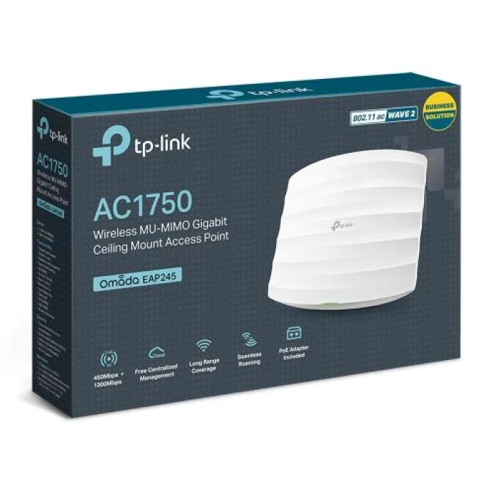Точка доступу TP-Link EAP245 AC1750 для дводіапазонного Wi‑Fi