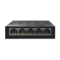 Комутатор TP-LINK LS1005G, 5x10/100/1000 Mb/s, пластмасовий корпус, некерований