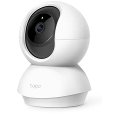 IP камера TP-Link Tapo C200, White, 2 Мп(1920x1080/15 fps), 1/2.8"CMOS,H.264, f/2.4, f=4 мм,WiFi (2.4 GHz), кут огляду до 360°/ 114° по горизонталі/вертикалі, день/ніч,ІЧ-підсвічування 850 нм до 9 м,двосторонній аудіозв'язок,microSD, iOS 10+ / Androi