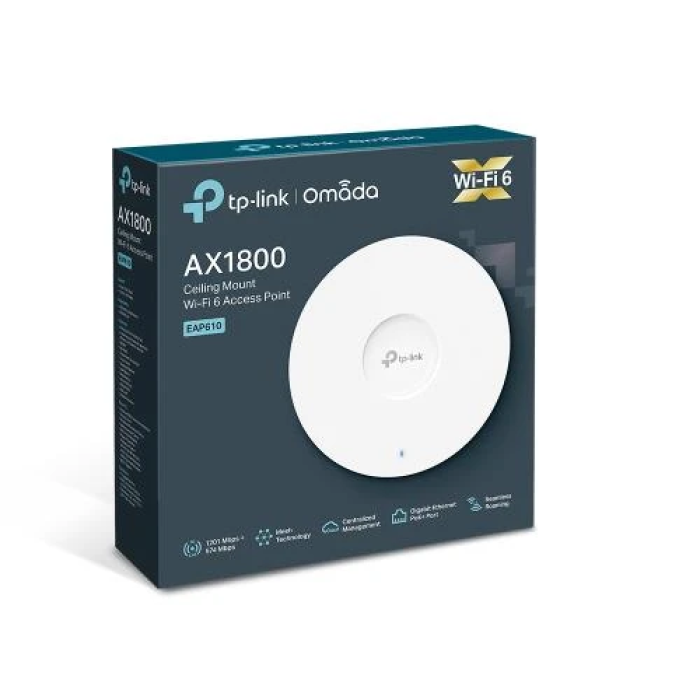 Точка доступу TP-Link EAP610 Wi‑Fi 6 до 1775 Мбіт/с