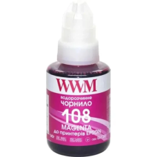 Чорнило WWM Epson 108, Magenta, L8050/L18050, 140 мл, водорозчинне (E108M)
