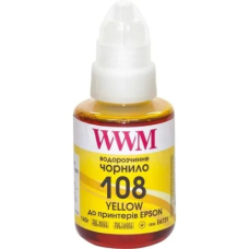 Чорнило WWM Epson 108, Yellow, L8050/L18050, 140 мл, водорозчинне (E108Y)