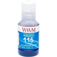 Чорнило WWM Epson 115, Cyan, L8160/L8180, 140 мл, водорозчинне (E115C-WWM)