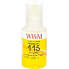 Чорнило WWM Epson 115, Yellow, L8160/L8180, 140 мл, водорозчинне (E115Y-WWM)