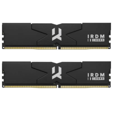 Пам'ять 16Gb x 2 (32Gb Kit) DDR5, 6000 MHz, Goodram IRDM, Black, 30-36-36-76, 1.35V, з радіатором (IR-6000D564L30S/32GDC)