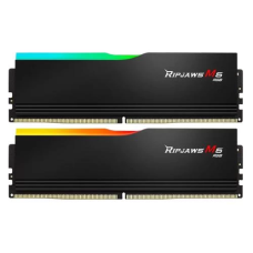Пам'ять 16Gb x 2 (32Gb Kit) DDR5, 5200 MHz, G.Skill Ripjaws M5 RGB, Black, 40-40-40-83, 1.1V, з радіатором, XMP (F5-5200J4040A16GX2-RM5RK)