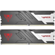 Пам'ять 16Gb x 2 (32Gb Kit) DDR5, 6000 MHz, Patriot Venom, Black, 30-40-40-76, 1.35V, з радіатором (PVV532G600C30K)