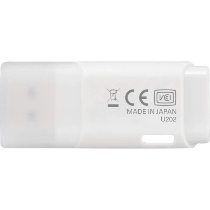 Флеш накопичувач USB 64Gb Kioxia TransMemory U202, White, USB 2.0 (LU202W064GG4)