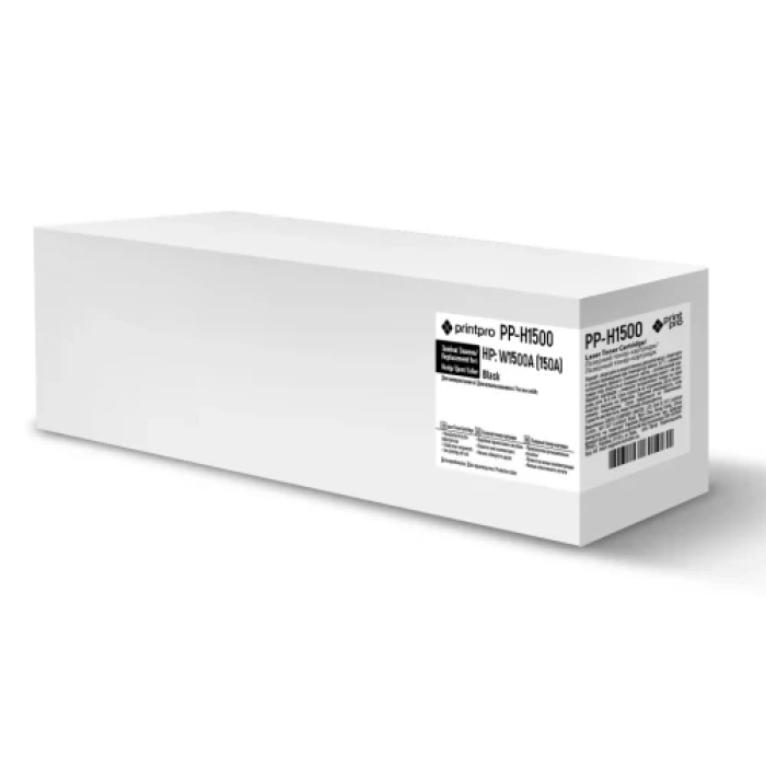 Картридж HP 150A (W1500A), Black, LJ M111/M141, 975 стор, PrintPro (PP-H1500)