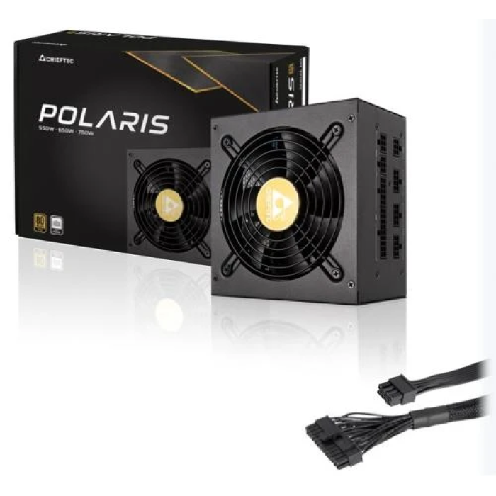Модульний блок живлення Chieftec POLARIS PPS-750FC на 750 Вт