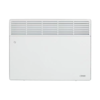 Конвектор Термія ЕВНА-1,5/230С2(мбш), White, 1500W, настінний, бризгозахисний нагрівальний елементт, площа обігріву 15м2, термостат, захист від перегріву, бризок IP24, 450х600х110 мм