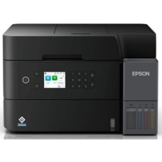 БФП струменевий кольоровий A4 Epson L6370, Black, WiFi, 4800х1200 dpi, дуплекс, до 35/23 стр/хв, РК-екран 6.1 см, USB / Lan, вбудоване СБПЧ, чорнило Epson 101 (C11CL43405)