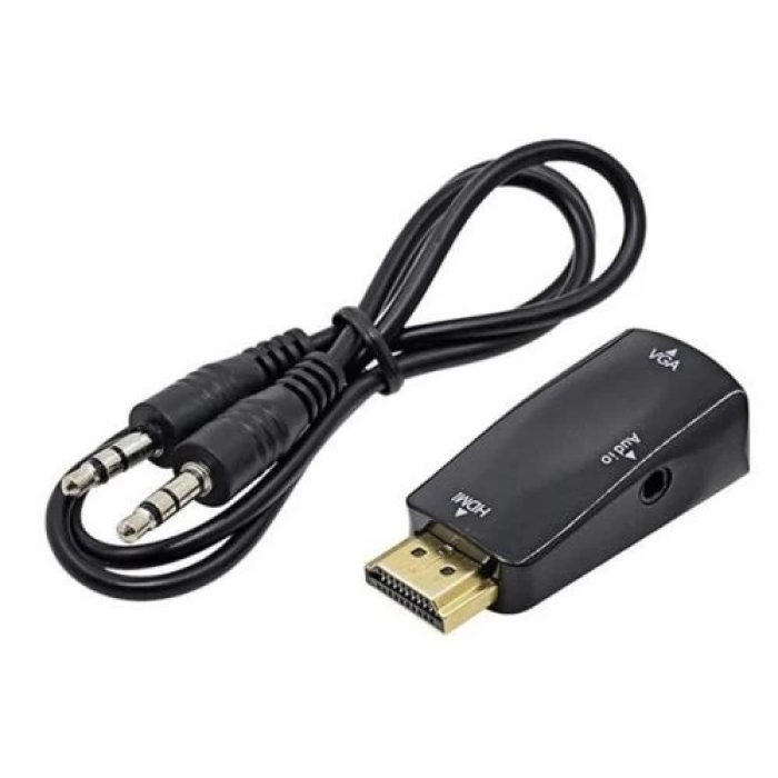 Перехідник HDMI на VGA STLab U-991 з аудіо 3,5 мм