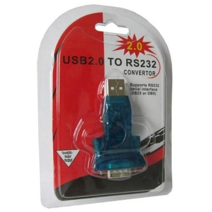 Адаптер USB Dynamode, Black, USB 2.0 - RS-232 (COM), чіпсет CH340 (USB-SERIAL-2)