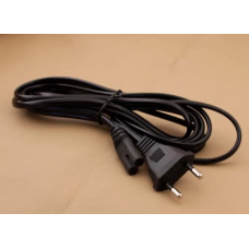 Кабель живлення від мережі PC-184, Black, 3 м, Atcom, CEE 7/16 - IEC C7, 2x0.5 мм² (16348)