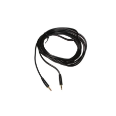 Кабель AUX звуковий, 3.5 мм (M) - 3.5 мм (M), 5 м, Black, Atcom (17437)
