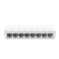 Комутатор TP-LINK LS1008, 8x100 Mb/s, пластиковий корпус, некерований