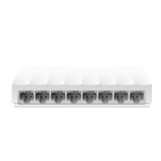 Комутатор TP-LINK LS1008, 8x100 Mb/s, пластиковий корпус, некерований
