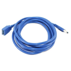 Кабель USB 3.0 AM - USB AF, 3 м, Blue, Atcom (6149)