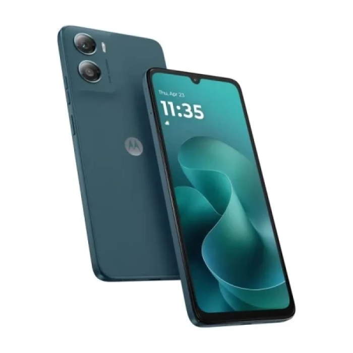Смартфон Motorola G06, Tapestry, 6.88" (1640х720, 120 Гц, LCD), MediaTek Helio G81 Extreme (8 ядер), Mali-G52 MC2, RAM 4GB, ROM 256GB, MicroSD (до 1 ТБ), NFC, WiFi, Bluetooth, 50Mp + 8Mp, 5200 mAh, Android 15 (PBA20004UA)